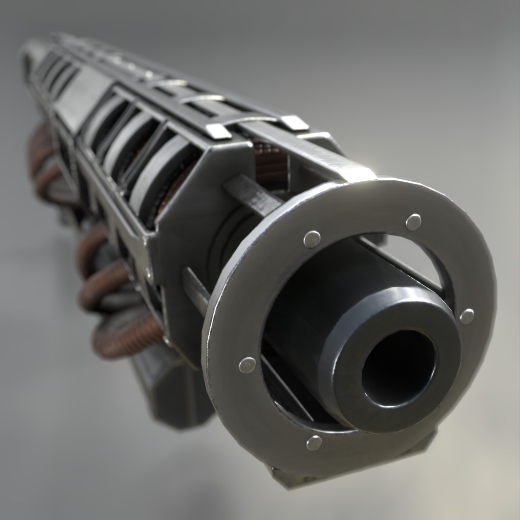 Railgun Prototype in 2.8 Eevee preview image 4